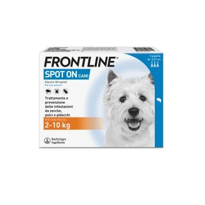Frontline*3pip 2-10kg câini