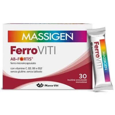 Massigen ferroviti 30 plicuri orosolubile