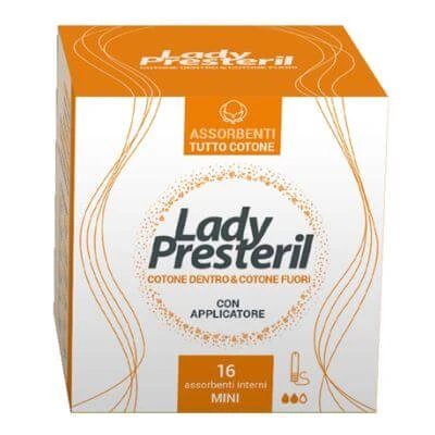Lady presteril mini tampoane 16 bucăți