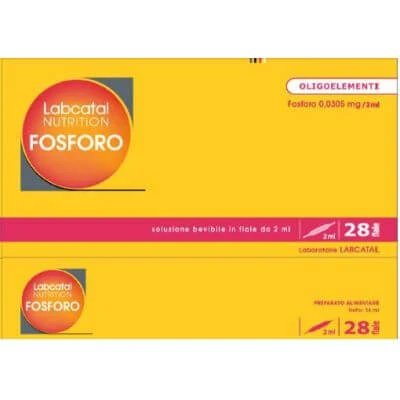 Labcatal nutriție fosfor 28 fiole x 2 ml