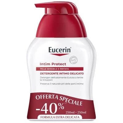 Eucerin pachet de două produse de curățare intimă ph5 250 ml + 250 ml