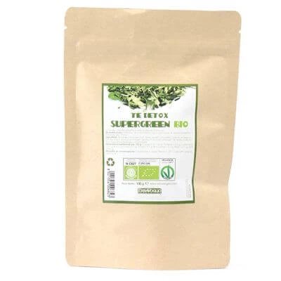 Organic supergreen ceai de detoxifiere 100 g