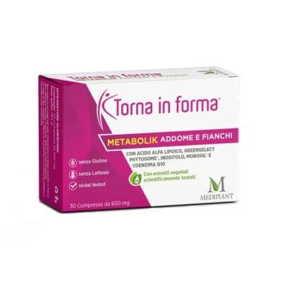 Obțineți în formă metabolik abdomen și șolduri 30 capsule