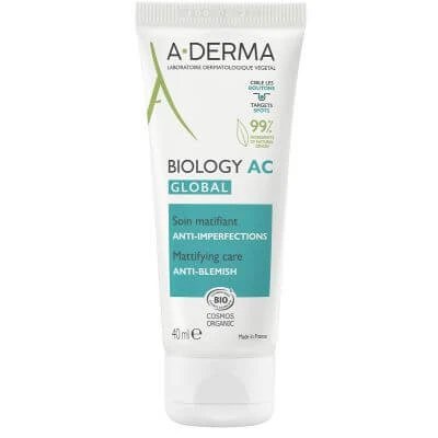Aderma biology ac global mattifying anti-imperfection treatment 40 ml