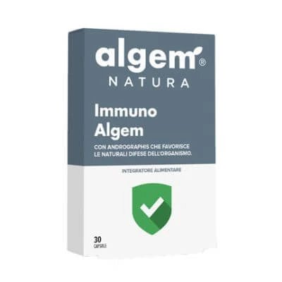 Immuno algem 30 400 mg capsule vegetariene