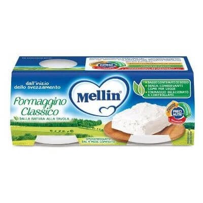 Mellin baby cheese clasic 2 x 80 g