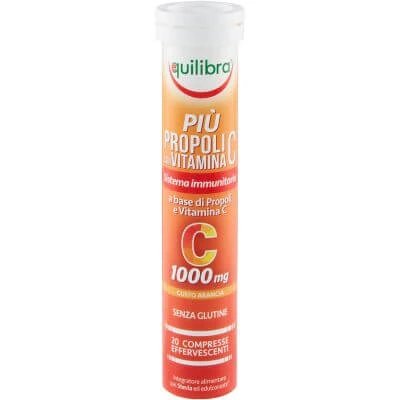 Piu' propolis cu vitamina C 20 comprimate