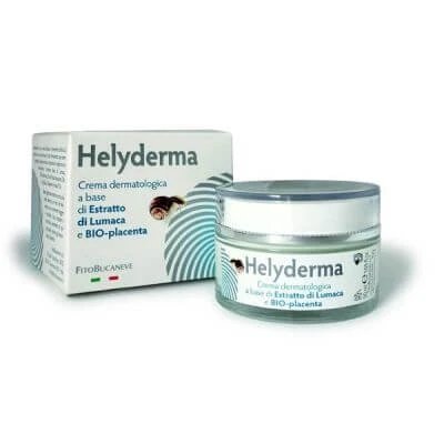 Cremă de față cu nămol de melc și bioplacenta Helyderma 50 ml