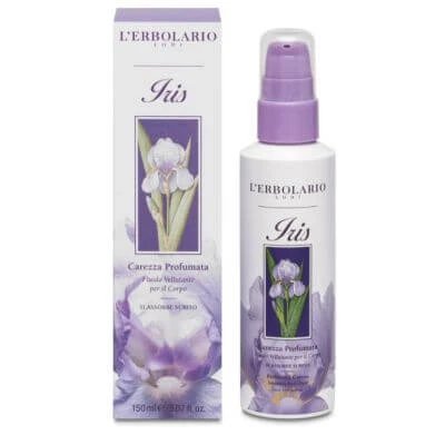 Iris mângâiere catifelată corp fluid parfum