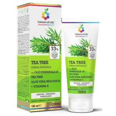 Colours of life supliment pentru piele tea tree 33% 100 ml cremă