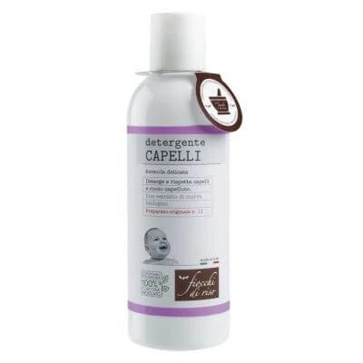 Detergent delicat pentru păr cu fulgi de orez 200 ml