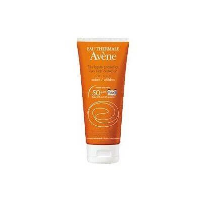 Apă termală avene sun milk spf 50+ copil 100 ml
