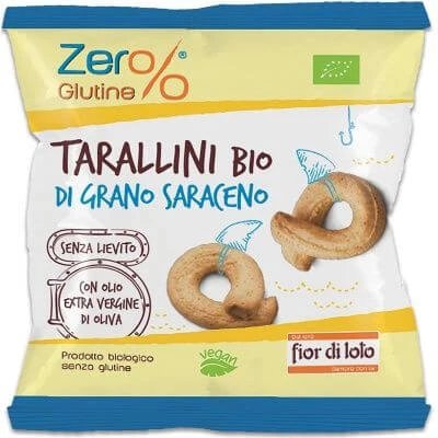 Zer% gluten hrișcă tarallini 30 g