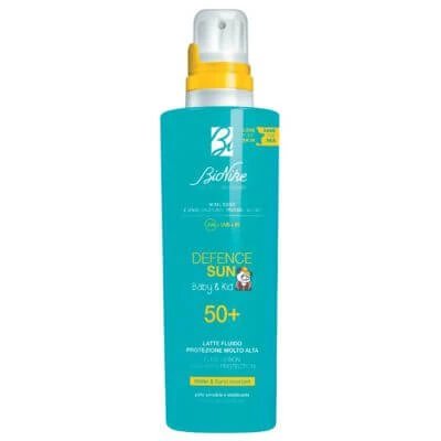 Defence sun lapte pentru bebeluși și copii 50+ 200 ml