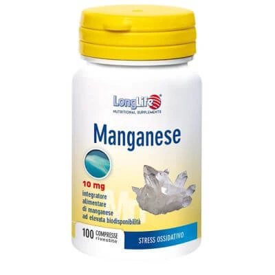 Longlife mangan 10 mg 100 comprimate