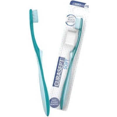 Periuță de dinți moale Curasept 015 bipack