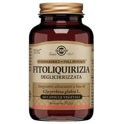 Phytoquirizia deglicirizzata 60 capsule vegetariene