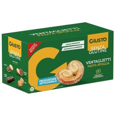 Giusto ventaglietti fără gluten 80 g