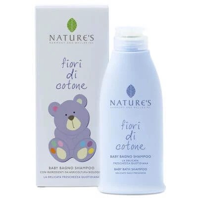 Șampon de baie pentru copii Nature's cotton flowers 150 ml