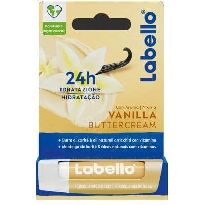 Cremă de unt cu vanilie Labello 5,5 ml