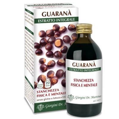 Extract integral de boabe de "Guarana" 200 ml