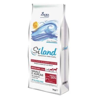Siland adult mediu/gran porc/larder 3 kg