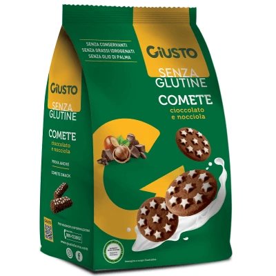 Giusto biscuiți comete fără gluten 200 g