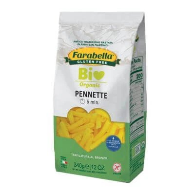 Farabella bio pennette maize-rice 340 g