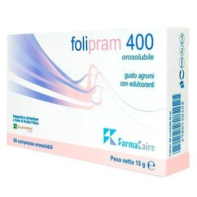 Folipram 400 60 comprimate orosolubile cu aromă de citrice