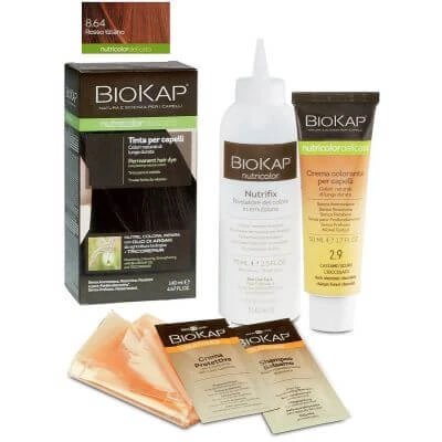 Biokap nutricolor delicat 8.64 culoare roșu titian 140 ml