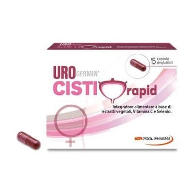 Urogermin cyst rapid 15 capsule de înghițit