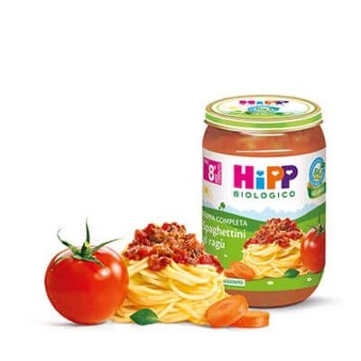 Hipp bio spaghettini al ragu' 220 g