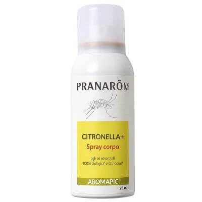 Pranarom spray aromatic pentru corp cu lămâie 75 ml