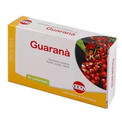 Guarana' extract uscat 60 comprimate