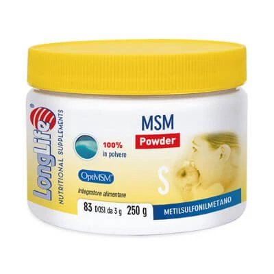 Longlife msm pulbere 250 g