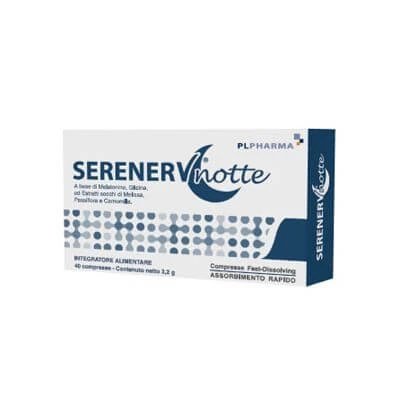 Serenerv Night 40 comprimate 0,8 mg