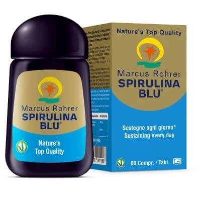 Marcus rohrer spirulina albastru 60 comprimate