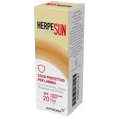 Herpesun lip stick spf 20 5 ml