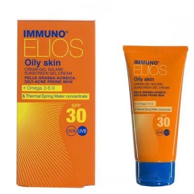 Immuno elios gel spf30 pentru piele grasă/ atingere uscată 50 ml