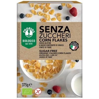 Fulgi de porumb fără zahăr 375 g
