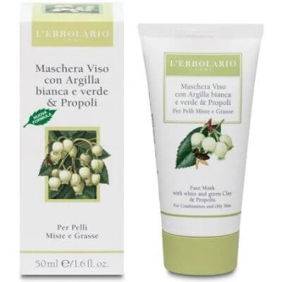 Mască de față cu argilă și propolis 50 ml