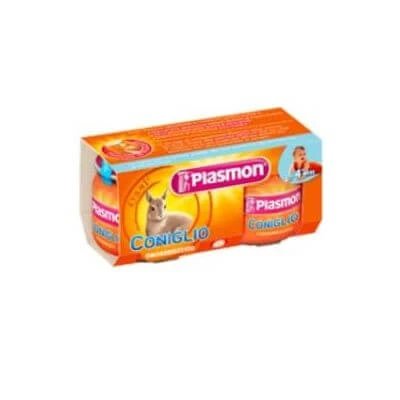 Iepure omogenizat Plasmon 4 x 80 g
