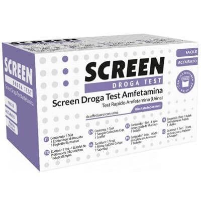 Screen test de droguri amfetamină test cu recipient de urină