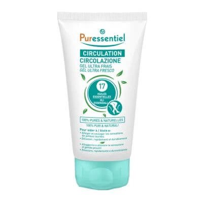 Puressentiel gel de circulație ultra fresh 17 uleiuri esențiale 125 ml