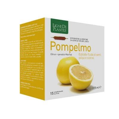 Extract organic de grapefruit 15 fiole de băut 15 ml
