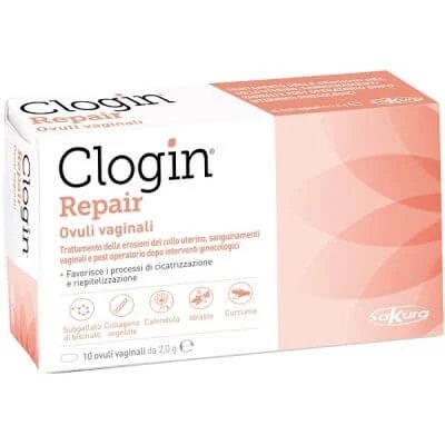 Clogin reparație 10 ovule vaginale