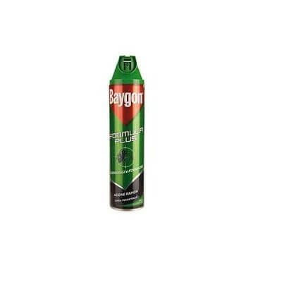 Baygon insecticid pentru gândaci de bucătărie și furnici plus spray 400 ml