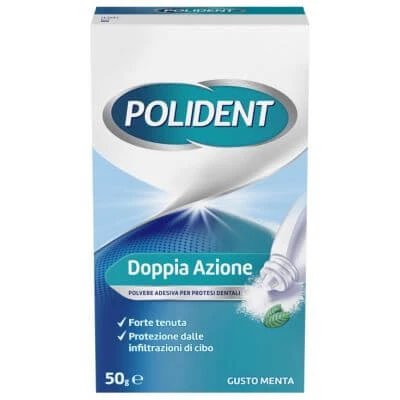 Polident pulbere de mentă 50 g