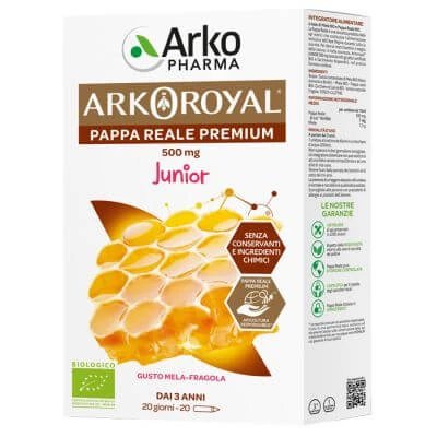 Arkoroyal junior jeleu regal 500mg organic 20 fiole promo