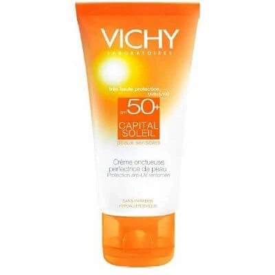 Ideal soleil față catifelată spf50+ 50 ml